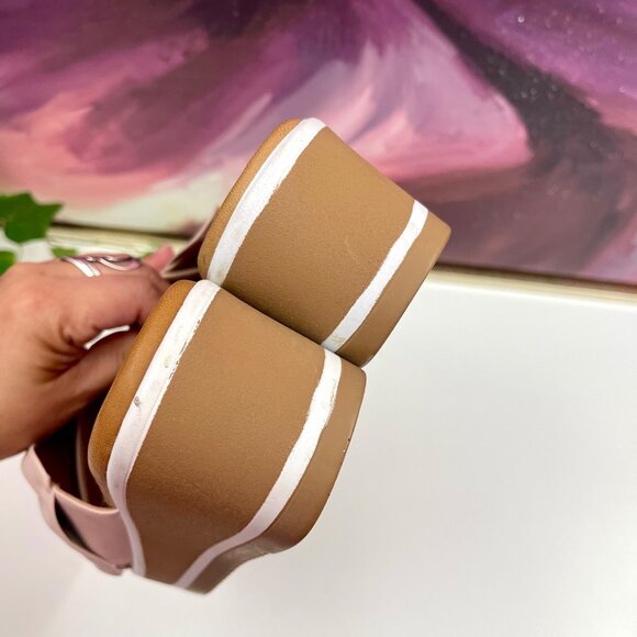 Ron White Patrika Platform Wedge Slide Sandal in Pink Size EU 37 / US 6.5 - Picture 12 of 16